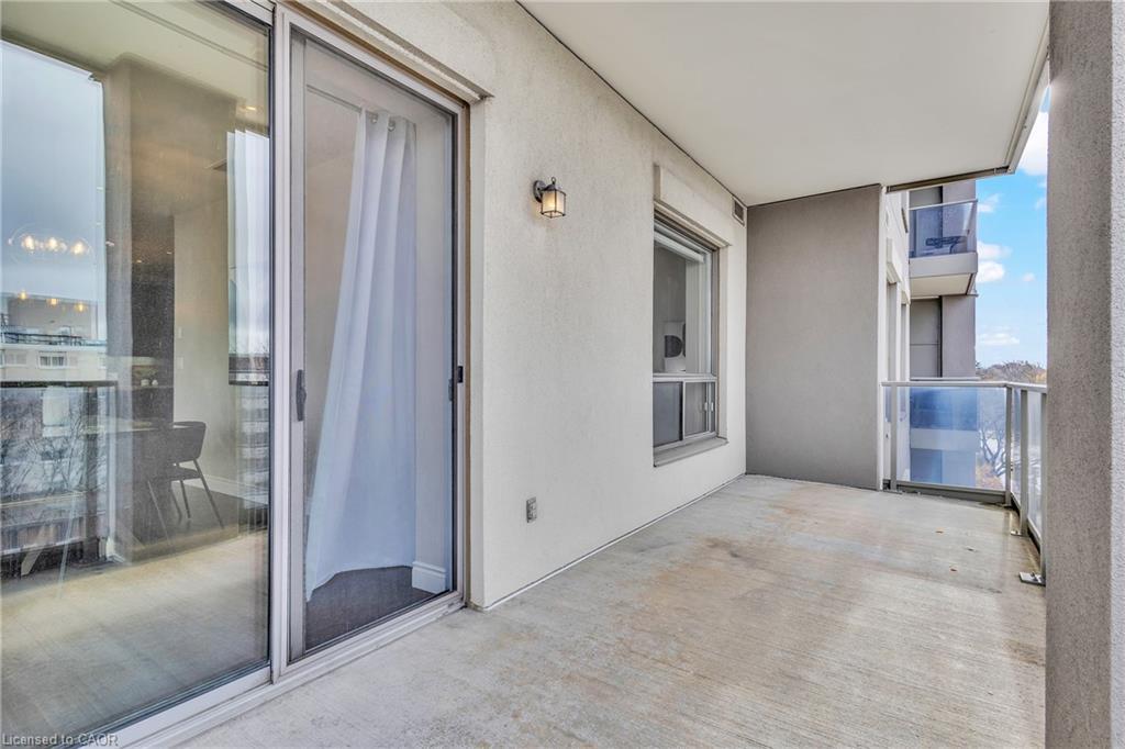 502-223 Erb Street W, Waterloo, ON - Outdoor With Balcony With Exterior