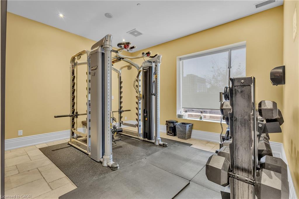 502-223 Erb Street W, Waterloo, ON - Indoor Photo Showing Gym Room