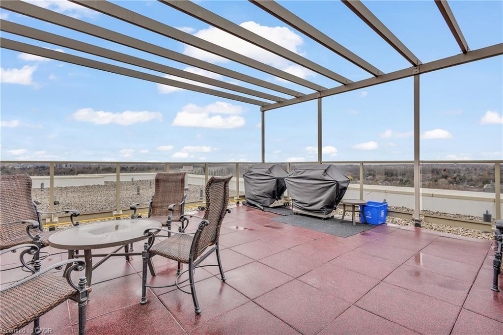 502-223 Erb Street W, Waterloo, ON - Outdoor With Deck Patio Veranda With View