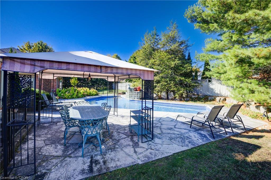 592 Manorwood Court, Waterloo, ON - Outdoor With In Ground Pool