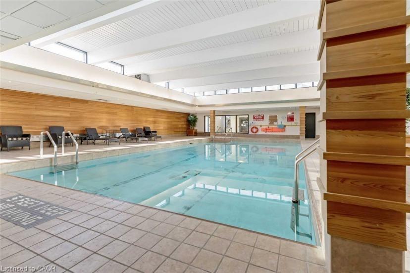 1208-150 Charlton Avenue E, Hamilton, ON - Indoor Photo Showing Other Room With In Ground Pool