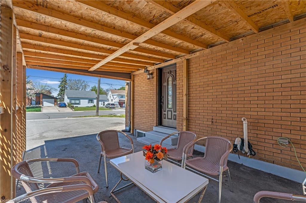 879 Upper Sherman Avenue, Hamilton, ON - Outdoor With Deck Patio Veranda With Exterior