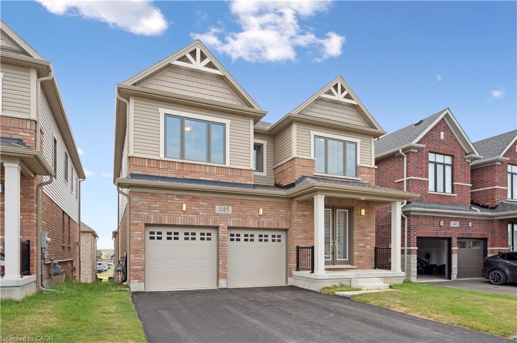 445 Robert Woolner Street, Ayr, ON - Outdoor With Facade