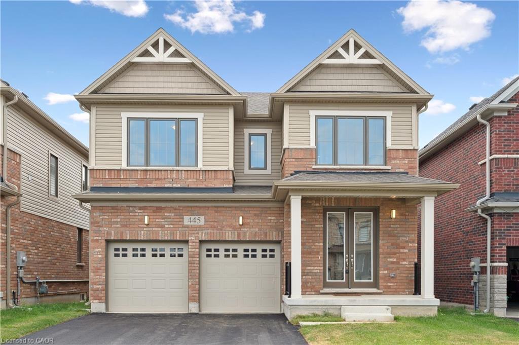 445 Robert Woolner Street, Ayr, ON - Outdoor With Facade