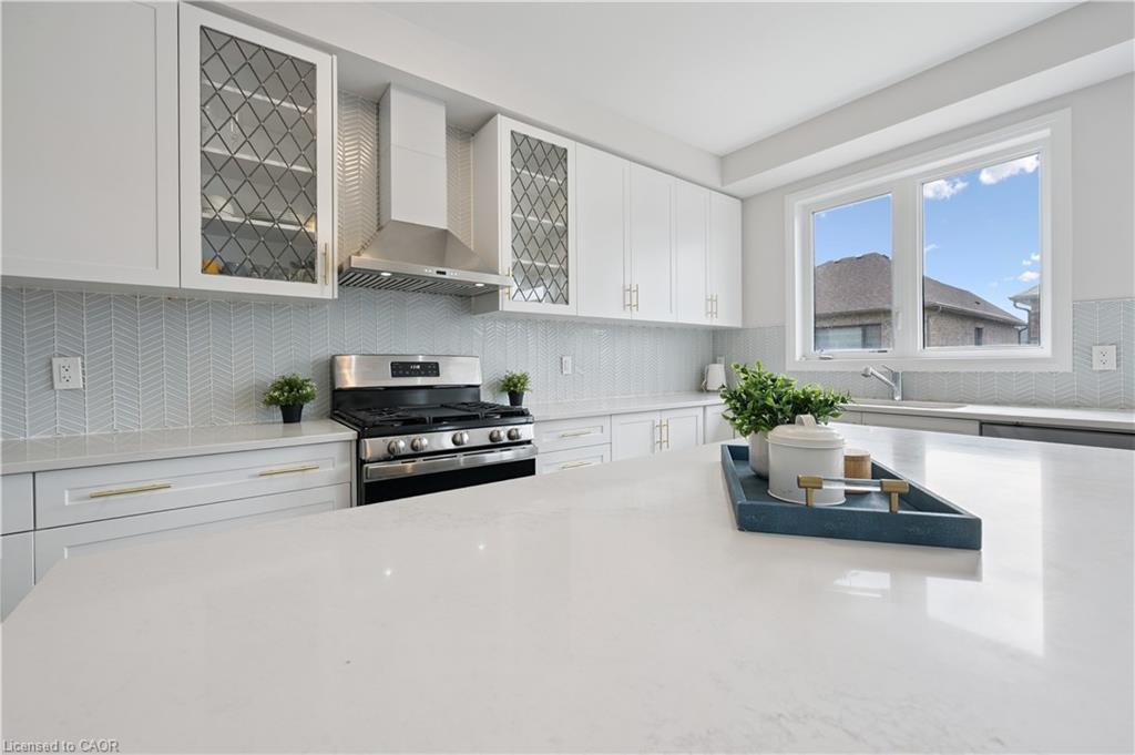 445 Robert Woolner Street, Ayr, ON - Indoor Photo Showing Kitchen