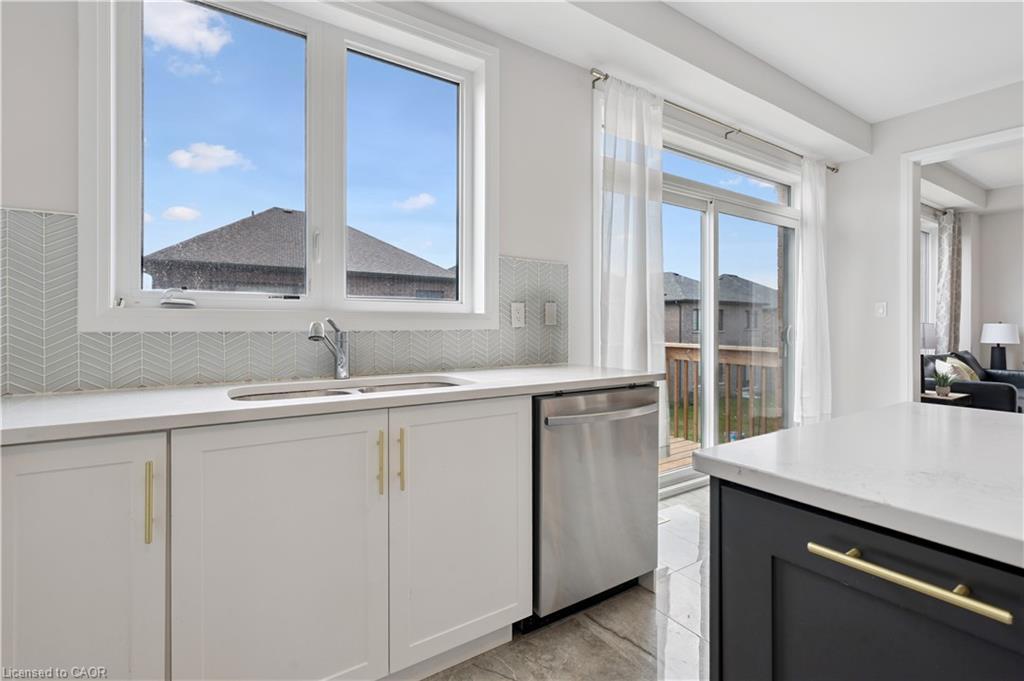 445 Robert Woolner Street, Ayr, ON - Indoor Photo Showing Kitchen