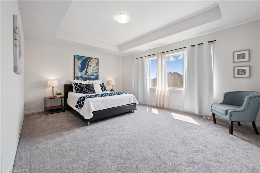 445 Robert Woolner Street, Ayr, ON - Indoor Photo Showing Bedroom