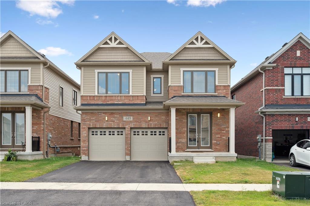 445 Robert Woolner Street, Ayr, ON - Outdoor With Facade