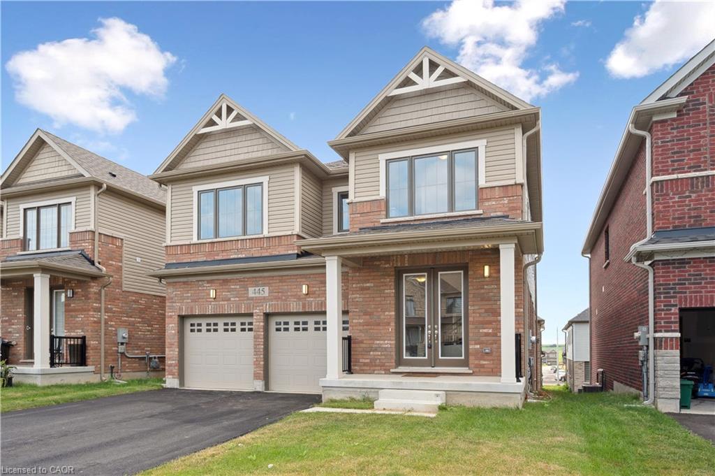 445 Robert Woolner Street, Ayr, ON - Outdoor With Facade