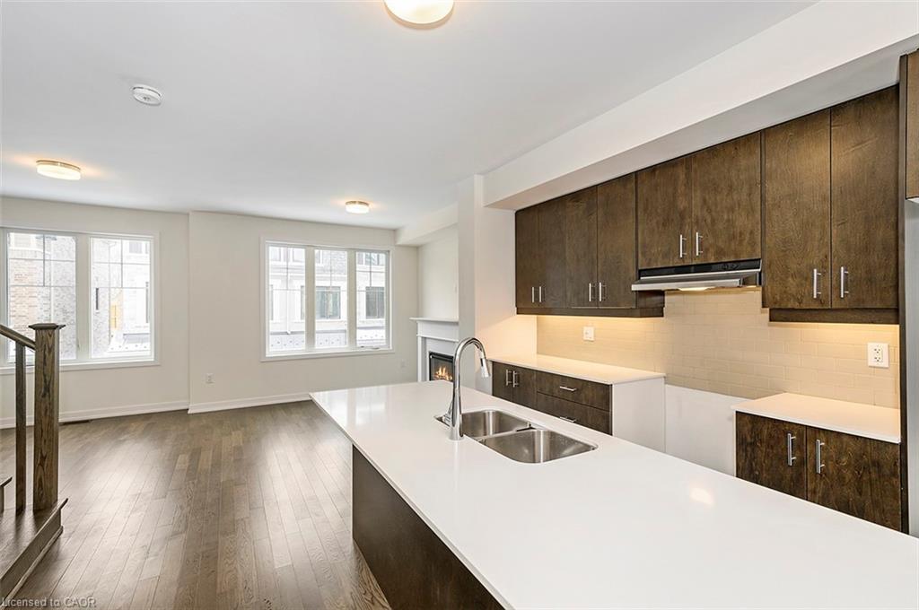54 Folcroft Street, Brampton, ON - Indoor Photo Showing Kitchen With Double Sink