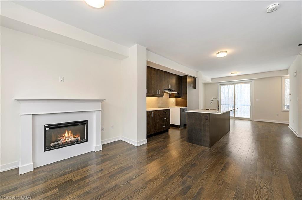 54 Folcroft Street, Brampton, ON - Indoor Photo Showing Living Room With Fireplace