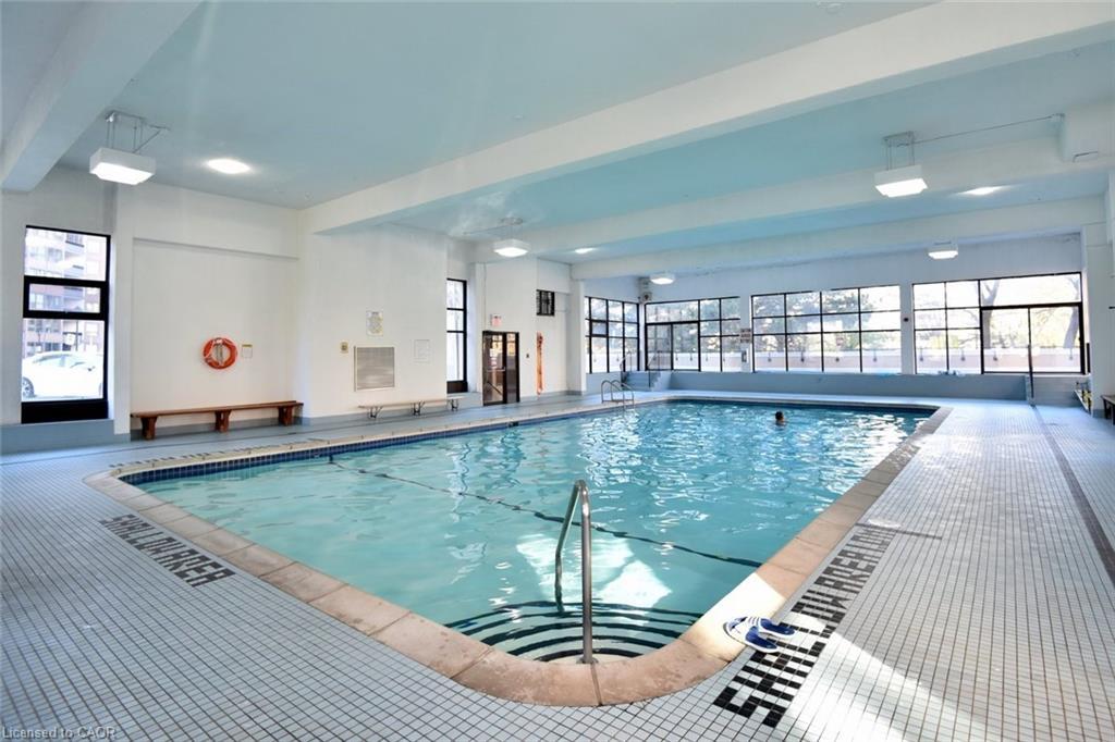 802-627 The West Mall Drive, Toronto, ON - Indoor Photo Showing Other Room With In Ground Pool
