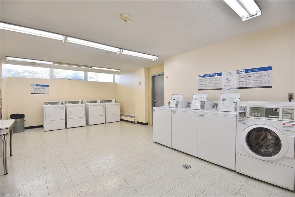 802-627 The West Mall Drive, Toronto, ON - Indoor Photo Showing Laundry Room