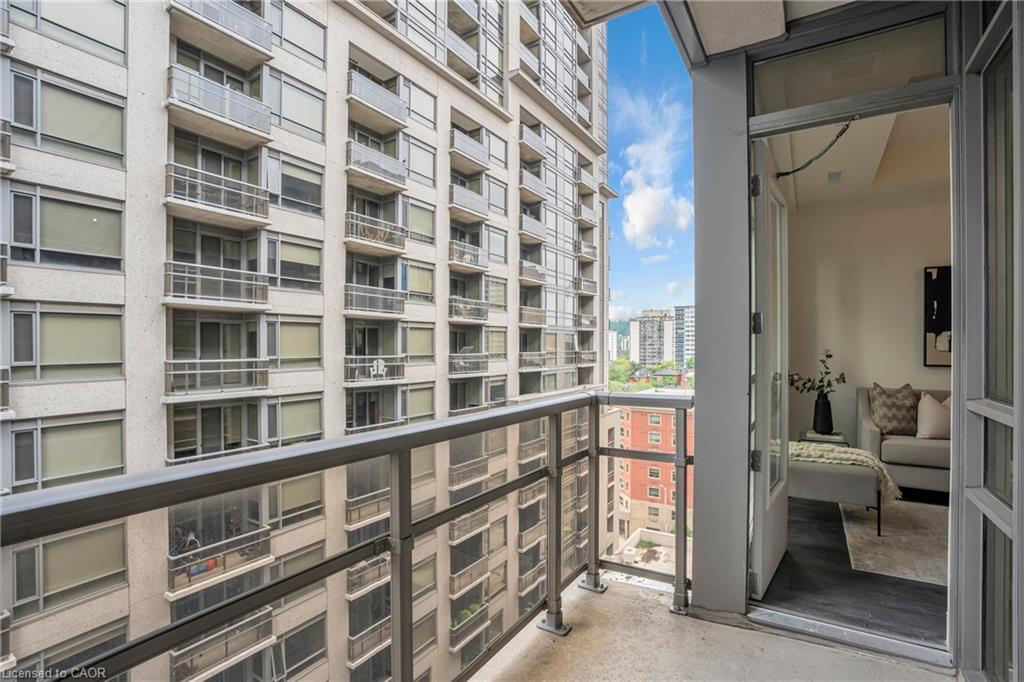 910-150 Main Street W, Hamilton, ON - Outdoor With Balcony