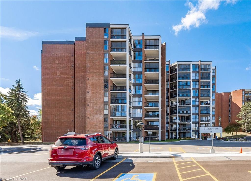 501-22 Marilyn Drive, Guelph, ON - Outdoor With Balcony With Facade