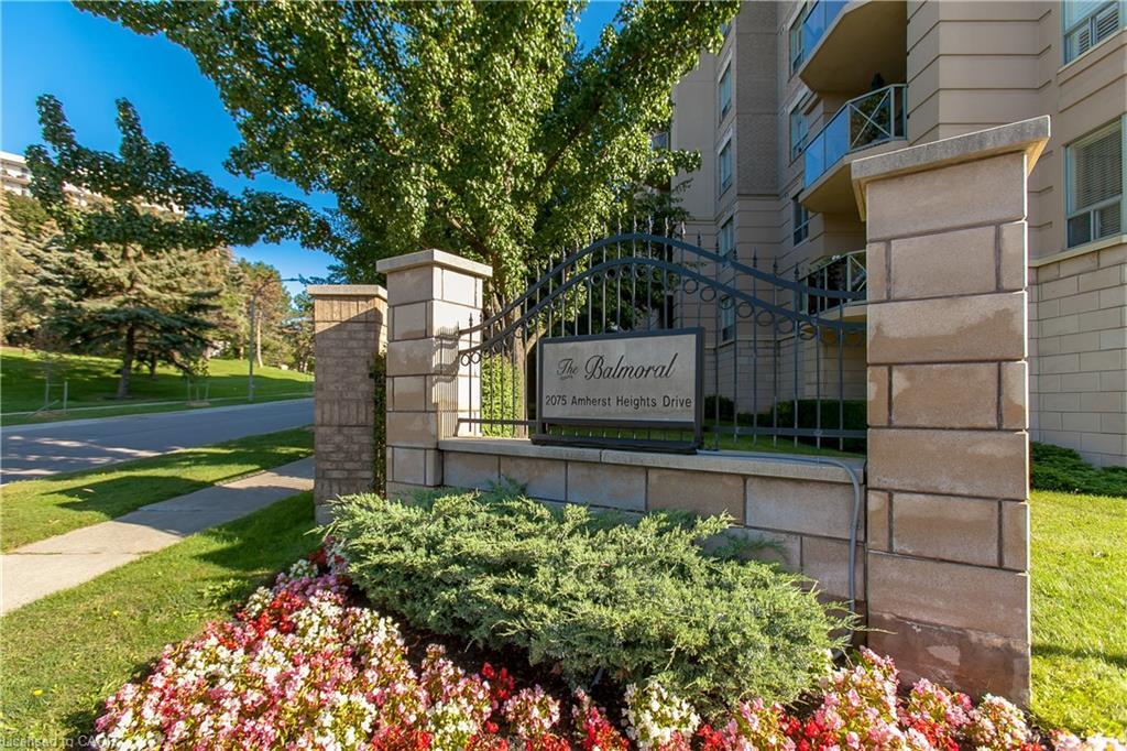 401-2075 Amherst Heights Drive, Burlington, ON - Outdoor With Balcony