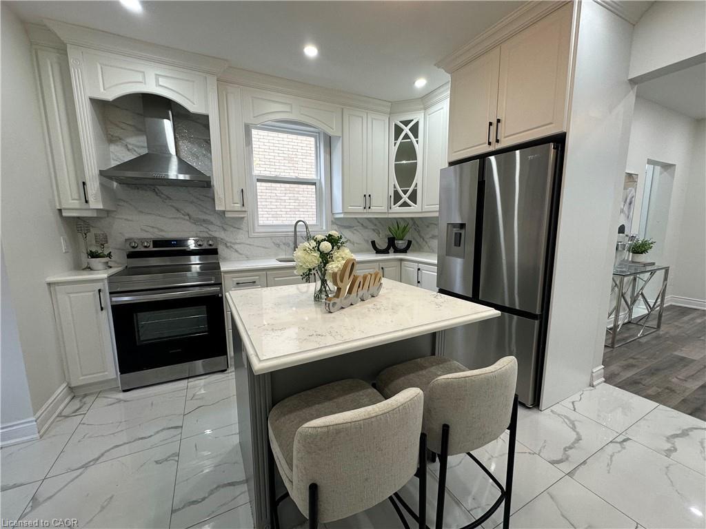 315 Simcoe Street, Woodstock, ON - Indoor Photo Showing Kitchen With Stainless Steel Kitchen
