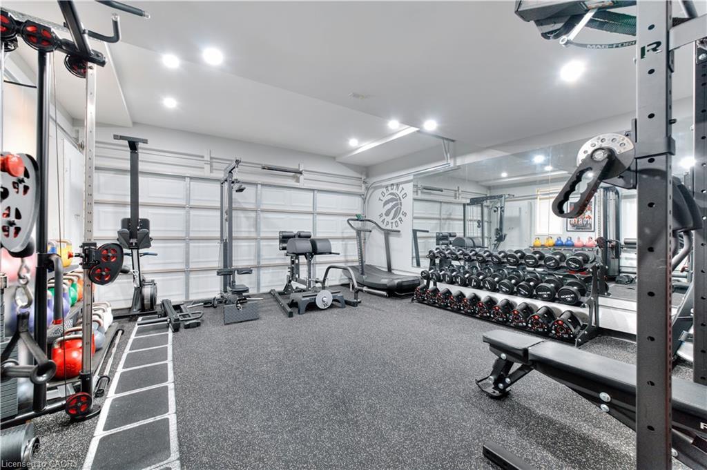 41 Sportsman Hill Street, Kitchener, ON - Indoor Photo Showing Gym Room