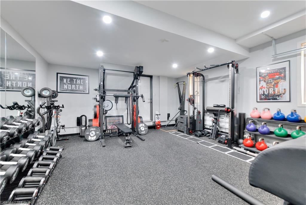 41 Sportsman Hill Street, Kitchener, ON - Indoor Photo Showing Gym Room