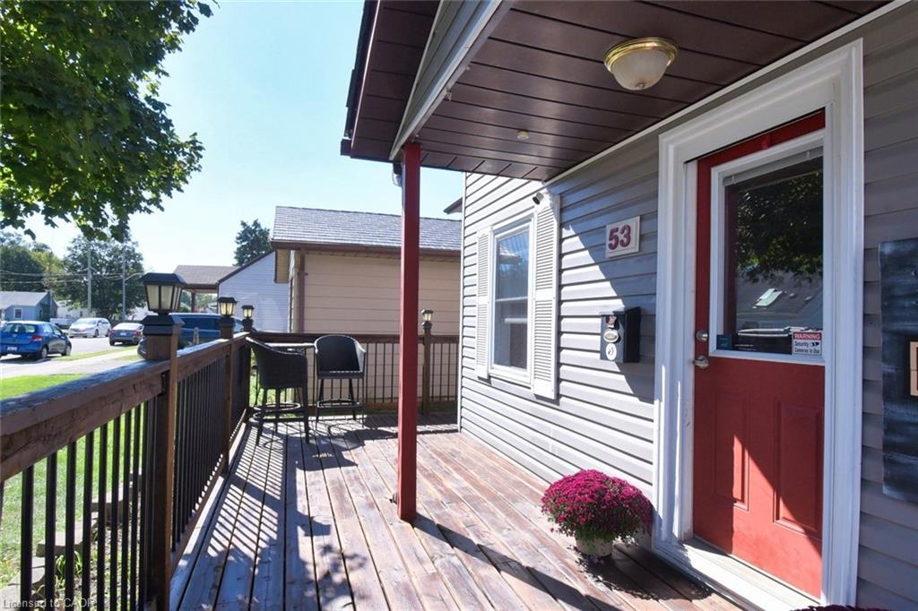 53 Seventh Avenue, Brantford, ON - Outdoor With Deck Patio Veranda