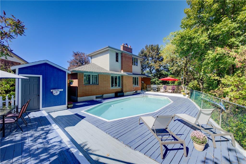 26 Esther Avenue, Cambridge, ON - Outdoor With In Ground Pool