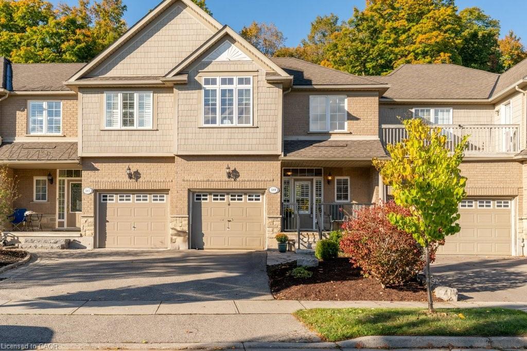 589 Winterburg Walk, Waterloo, ON - Outdoor With Facade