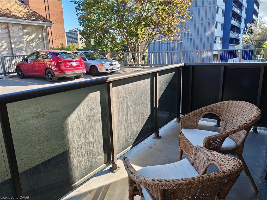 103-81 Charlton Avenue E, Hamilton, ON - Outdoor With Balcony With Exterior