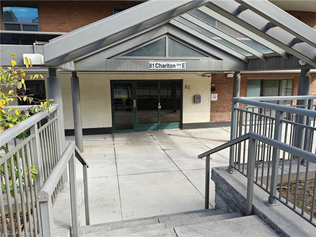 103-81 Charlton Avenue E, Hamilton, ON - Outdoor With Exterior