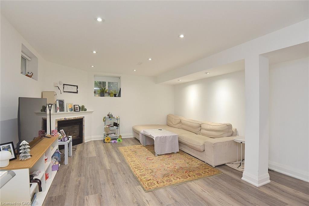 405 Erindale Drive, Burlington, ON - Indoor Photo Showing Other Room With Fireplace