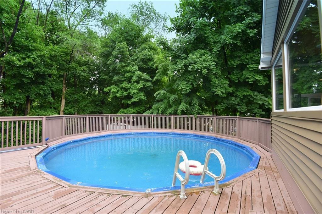 405 Erindale Drive, Burlington, ON - Outdoor With Deck Patio Veranda With Backyard