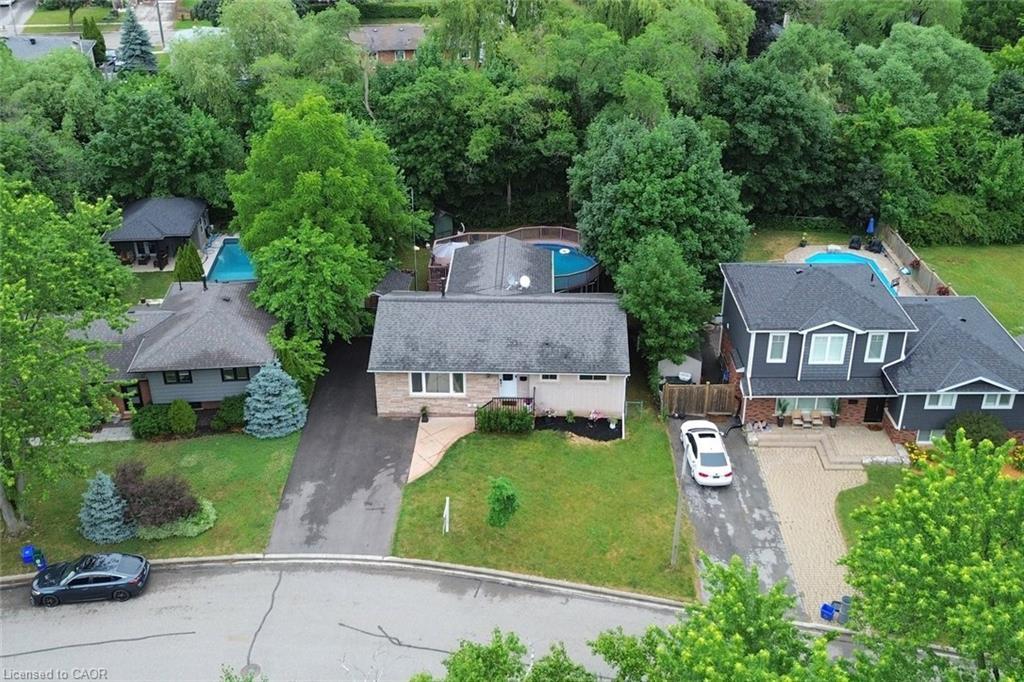 405 Erindale Drive, Burlington, ON - Outdoor With Deck Patio Veranda