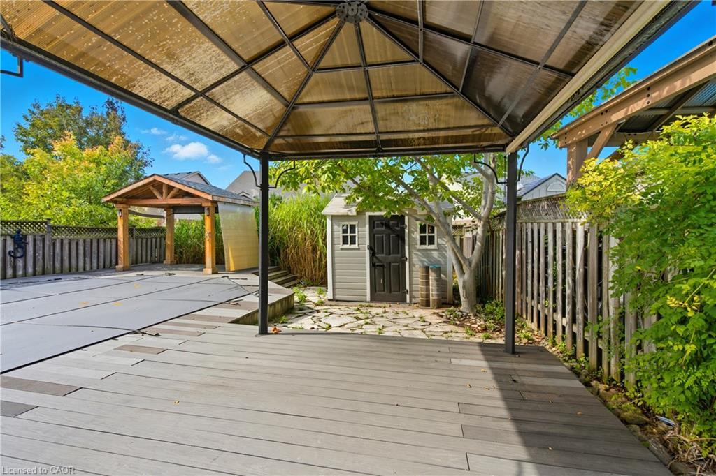 213 Dorchester Drive, Grimsby, ON - Outdoor With Deck Patio Veranda