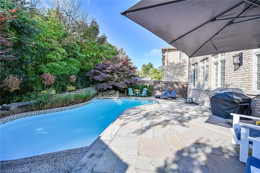 248 Cloverleaf Drive, Ancaster, ON - Outdoor With In Ground Pool