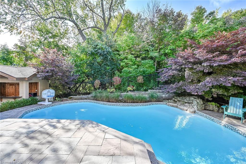 248 Cloverleaf Drive, Ancaster, ON - Outdoor With In Ground Pool