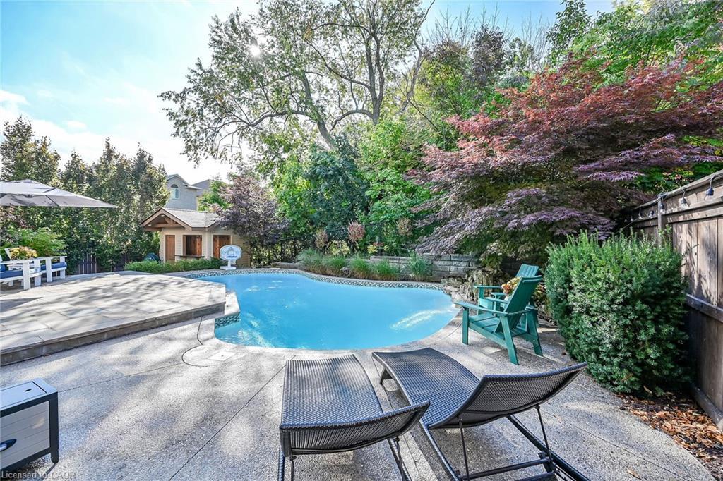 248 Cloverleaf Drive, Ancaster, ON - Outdoor With In Ground Pool