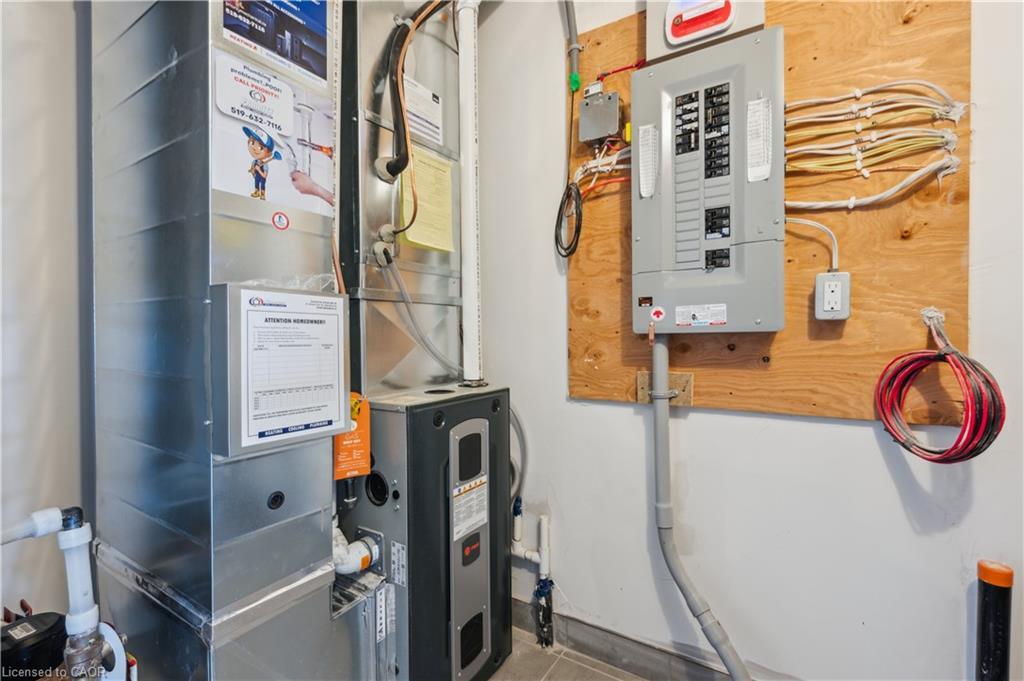 B6-15 Stauffer Woods Trail, Kitchener, ON - Indoor Photo Showing Basement