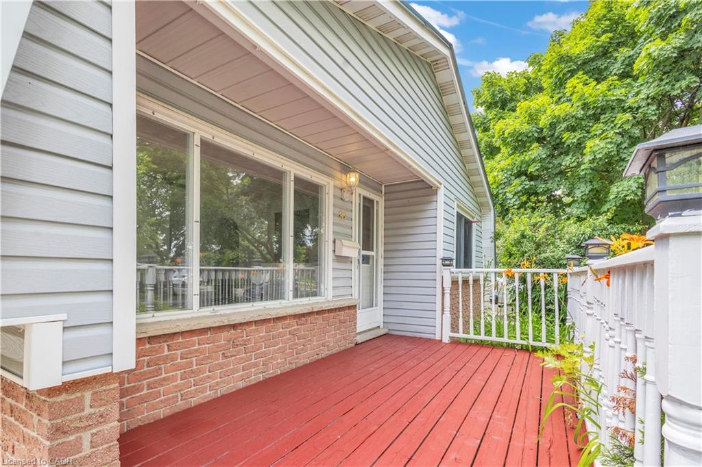 87 Christopher Drive, Waterloo, ON - Outdoor With Deck Patio Veranda With Exterior
