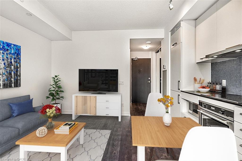 3609-87 Peter Street, Toronto, ON - Indoor Photo Showing Living Room