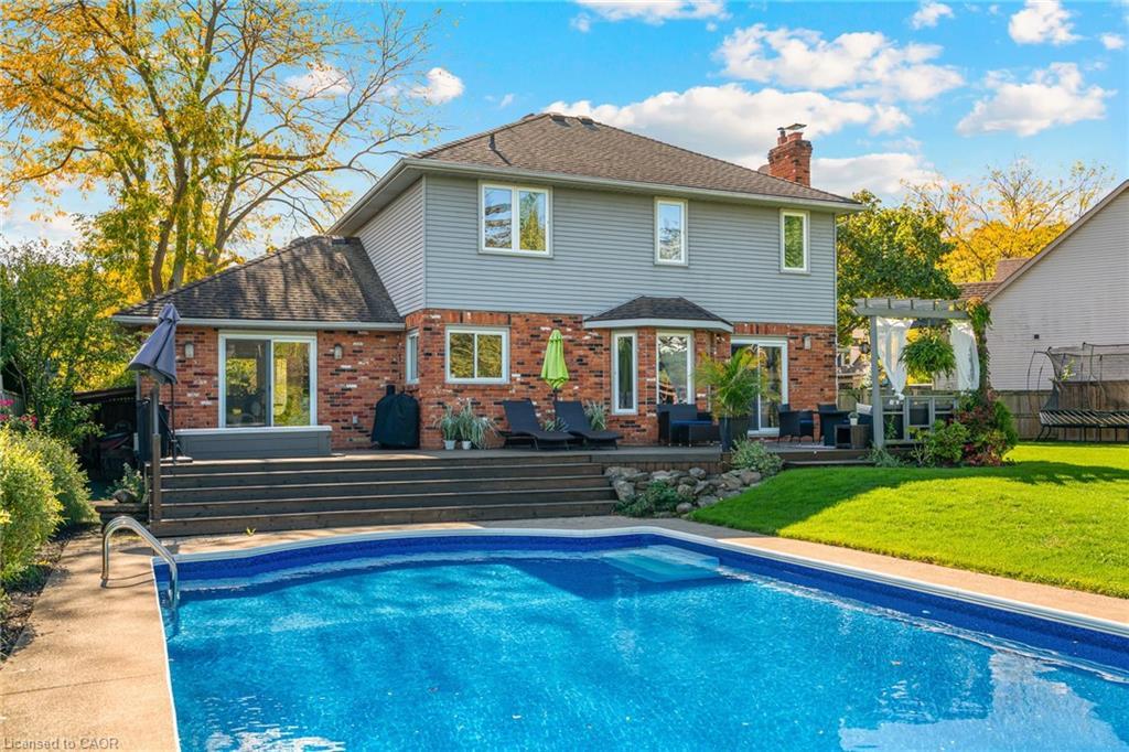 2905 Butler'S Walk, Lincoln, ON - Outdoor With In Ground Pool With Deck Patio Veranda