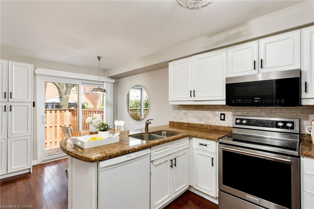 7-2006 Glenada Crescent, Oakville, ON - Indoor Photo Showing Kitchen With Double Sink