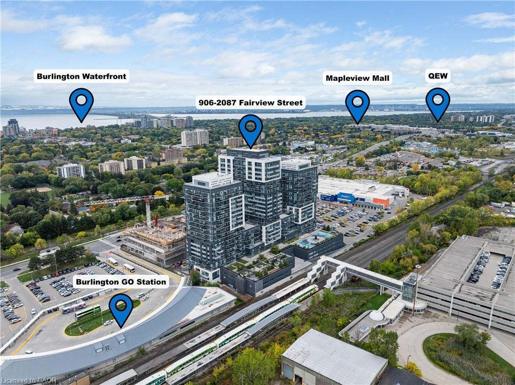 906-2087 Fairview Street, Burlington, ON - Outdoor With View