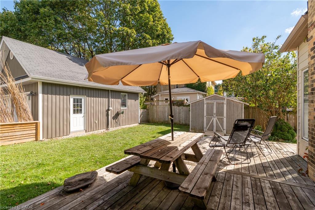 210 Lancaster Street E, Kitchener, ON - Outdoor With Deck Patio Veranda