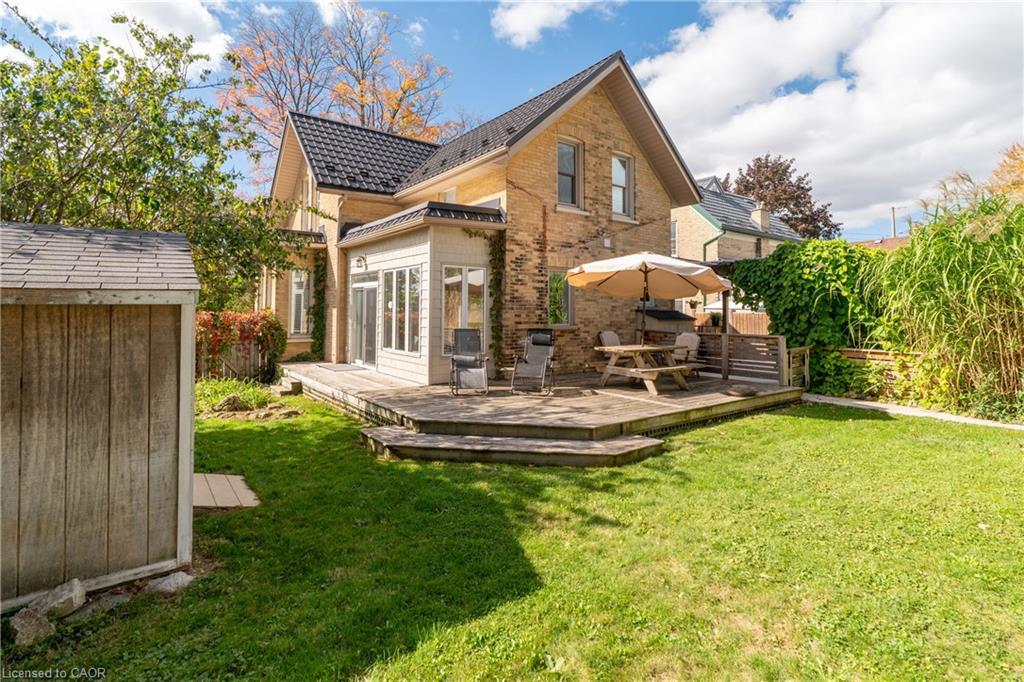 210 Lancaster Street E, Kitchener, ON - Outdoor With Deck Patio Veranda