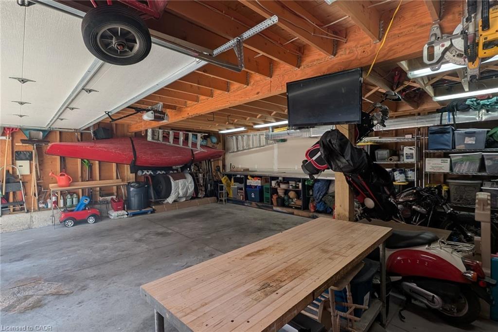 60 Heins Avenue, Kitchener, ON - Indoor Photo Showing Garage