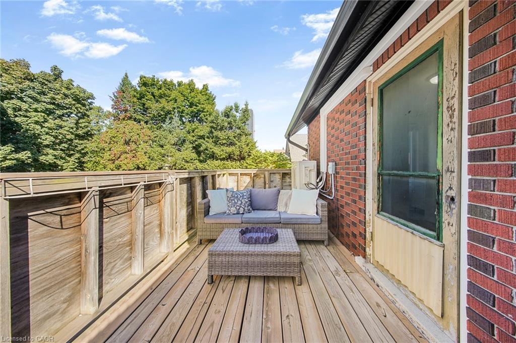 60 Heins Avenue, Kitchener, ON - Outdoor With Deck Patio Veranda With Exterior