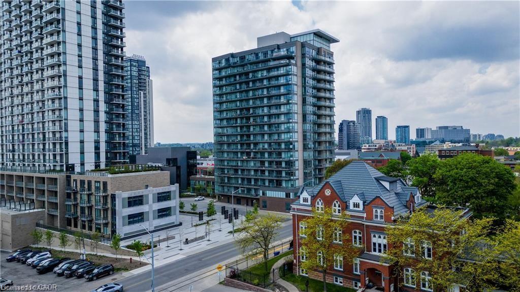 703-85 Duke Street W, Kitchener, ON - Outdoor With Facade