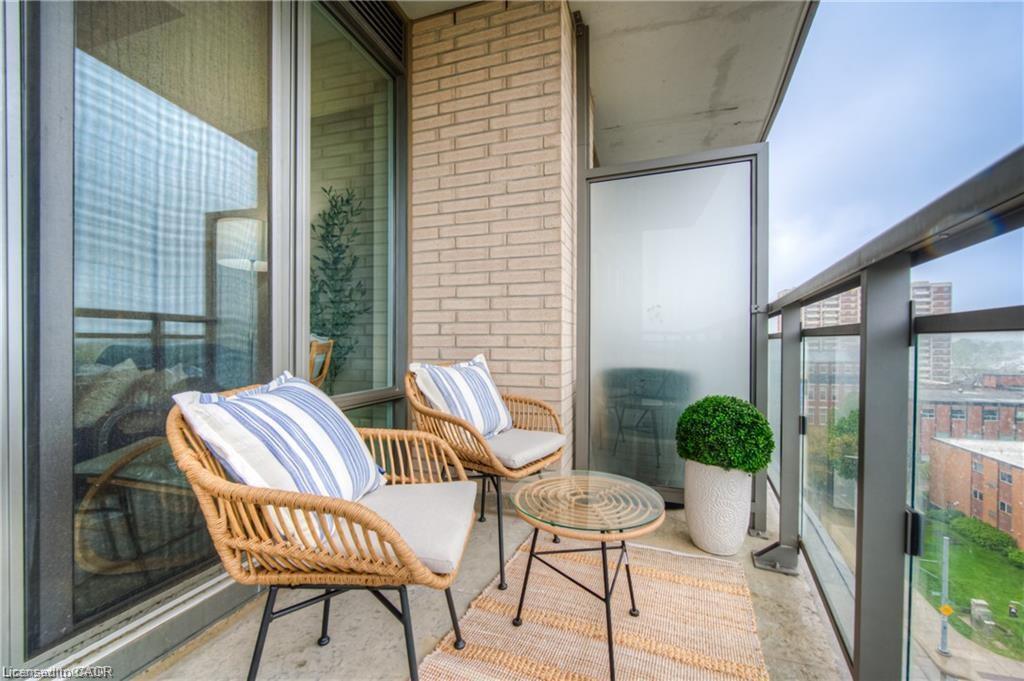 703-85 Duke Street W, Kitchener, ON - Outdoor With Balcony With Deck Patio Veranda With Exterior