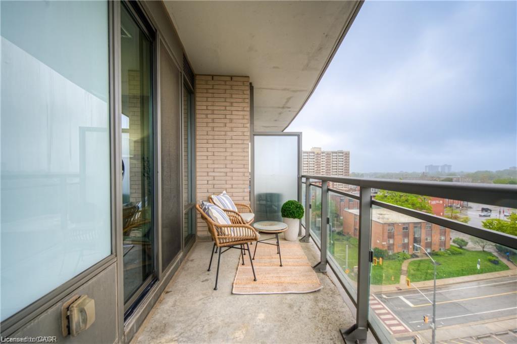703-85 Duke Street W, Kitchener, ON - Outdoor With Balcony With Exterior