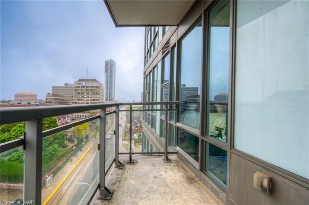 703-85 Duke Street W, Kitchener, ON - Outdoor With Balcony With View With Exterior