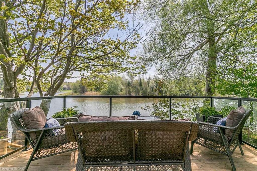 1359 Mosley Street, Wasaga Beach, ON - Outdoor With Body Of Water With Deck Patio Veranda